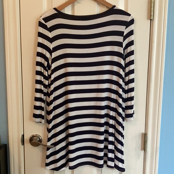 Cremieux striped tunic blouse, XS - Picture 2 of 4